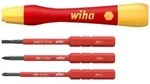 Wiha Feinschraubendreher Set PicoFinish slimVario electric 4-teilges Set mit slimBits
