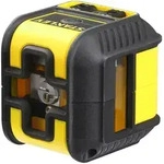 STANLEY Kompakter Linienlaser Cross90 mit gr&uuml;ner Diode, horizontaler und vertikaler