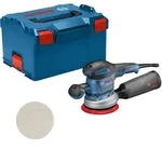 Bosch Exzenterschleifer GEX 40-150 mit 1 x Schleifblatt M480 und L-BOXX - 060137B201