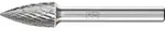 PFERD TOOLS Hartmetall Fr&auml;sstift Spitzbogen SPG Z3P universal mittel kreuzverzahnt -