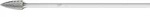 PFERD TOOLS Hartmetall Fr&auml;sstift Spitzbogen SPG Z5 universal fein mit