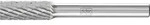 PFERD TOOLS Hartmetall Fr&auml;sstift Zylinder ZYA Z3P universal mittel kreuzverzahnt -