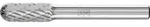 PFERD TOOLS Hartmetall Fr&auml;sstift Walzenrund WRC Z3P universal mittel kreuzverzahnt -