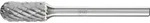 PFERD TOOLS Hartmetall Fr&auml;sstift Walzenrund WRC Z3P universal mittel kreuzverzahnt -