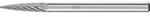 PFERD TOOLS Hartmetall Fr&auml;sstift Spitzbogen SPG Z3P universal mittel kreuzverzahnt -