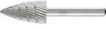 PFERD TOOLS HSS Fr&auml;sstift Spitzbogenform K Z 3 universal mittel fein Spanbrecher -