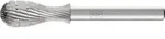 PFERD TOOLS HSS Fr&auml;sstift Sonderform Z 3 universal mittel fein Spanbrecher -