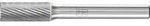 PFERD TOOLS Hartmetall Fr&auml;sstift Zylinder ZYAS stirnverzahnt Z5 universal fein -