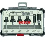 Bosch PRO Rand- und Kantenfr&auml;ser-Set, 1/4 Zoll-Schaft, 6-teilig - 2607017470