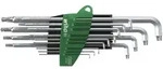 Wiha Stiftschl&uuml;ssel Set im ProStar Halter Stubby TORX -Kugelkopf 13-teilges Set