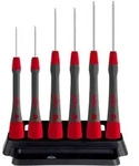 Wiha Feinschraubendreher Set PicoFinish Sechskant-Kugelkopf 7-teilges Set mit Halter