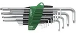 Wiha Stiftschl&uuml;ssel Set im ProStar Halter TORX 13-teilges Set titansilber in