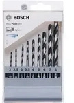 Bosch HSS-Spiralbohrer PointTeQ mit Sechskantschaft, 9-teilig - 2607002826