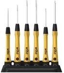 Wiha Feinschraubendreher Set PicoFinish ESD Schlitz, Phillips 7-teilges Set mit
