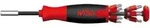 Wiha Schraubendreher mit Bit Magazin LiftUp 25 magnetisch gemischt mit 12 Bits,...