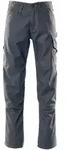 MASCOT Faro Hose mit Schenkeltaschen YOUNG Schwarzblau 43 - 05279-010-010-90C43...
