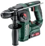 Metabo Akku-Bohrhammer PowerMaxx BH 12 BL 16 metaBOX 145 - 12V 2x2Ah Li-Power + SC 30
