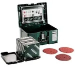 Metabo metaBOX Schleifmittel-Set multi-hole professional f&uuml;r Holz + Metall - 150