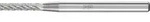 PFERD TOOLS Hartmetall Fr&auml;sstift Zylinder ZYA Z3P universal mittel kreuzverzahnt -
