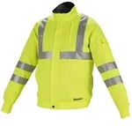Makita Akku-Klimajacke - DFJ214Z2XL gelb XXL - gelb