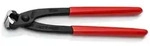 KNIPEX Monierzange (Rabitz- oder Flechterzange) mit Kunststoff &uuml;berzogen schwarz