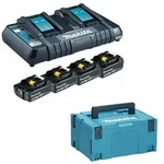 Makita Power Source-Kit Akku-Set LXT 18V / 4x Akku 6Ah - BL1860B - 198091-4