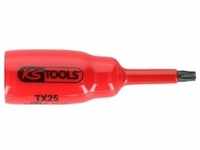 KS Tools 3/8" Bit-Stecknuss mit Schutzisolierung für Torx-Schrauben, kurz T20 -