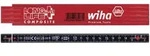 Wiha Gliederma&szlig;stab Longlife Plus Composite 2 m metrisch, 10 Glieder - 37067