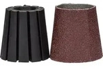 Bosch Aufnahmeschaft und Schleifh&uuml;lsen Set f&uuml;r Texoro (konisch), 30 mm, K&ouml;rnung 80