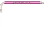 Wera 3950 SPKL Multicolour Winkelschl&uuml;ssel, metrisch, Edelstahl Pink - 05022667001 -