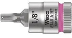 Wera 8740 A HF Zyklop Bitnuss + 1/4"-Antrieb + Haltefunktion f&uuml;r