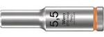 Wera 8790 HMA Deep Steckschl&uuml;sseleinsatz mit 1/4"-Antrieb Mangoorange -...