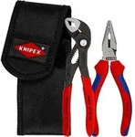 KNIPEX Mini-Zangenset in Werkzeugg&uuml;rteltasche 2-teilig 159 mm - 002072V06