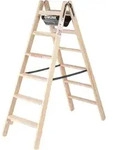 Munk Stufen-Stehleiter Holz - 033812