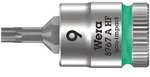 Wera 8767 A HF TORX Zyklop Bitnuss mit 1/4"-Antrieb, mit Haltefunktion T&uuml;rkis -