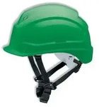 uvex pheos S-KR Schutzhelm mit L&uuml;ftung - mit Drehradsystem - gek&uuml;rztem Schirm 