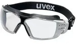 uvex Vollsichtbrille pheos cx2 sonic schwarz wei&szlig;/schwarz/transparent - 9309275 -