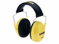uvex K Junior Kapselgehörschutz SNR 29 dB Größe S/M - 2600000 - gelb