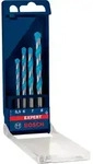 Bosch EXPERT MultiConstruction CYL-9 Bohrer-Set, 4-tlg., f&uuml;r Dreh- und Schlagbohrer