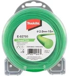Makita M&auml;hfaden rund, 2,0 mm x 15 m - E-02705