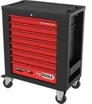 KS Tools PERFORMANCEplus P15 SCHWARZ-ROT Werkstattwagen mit 8 Schubladen - 873.1008