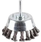 Bosch PRO Topfb&uuml;rste, Stahl, gezopfter Draht, 65 mm, 0,5 mm, 4500 U/ min -