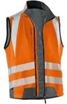 K&Uuml;BLER REFLECTIQ Weste PSA 2 warnorange/anthrazit XS - 7207 8340-3797-XS -