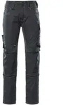 MASCOT Mannheim Hose mit Knietaschen UNIQUE Schwarz / Dunkelanthrazit 42 -