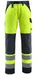 MASCOT Maitland Hose mit Knietaschen SAFE LIGHT Hi-vis Gelb / Schwarzblau 52 -