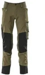 MASCOT Herren Hose mit Knietaschen ADVANCED Moosgr&uuml;n 54 - 17179-311-33-82C54 -