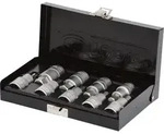 KS Tools 1/2" Bit-Stecknuss-Satz Innensechskant, kurz, 9-tlg - 911.1321