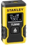 STANLEY Laserentfernungsmesser bis 12m im praktischen Taschenformat, schwarzes