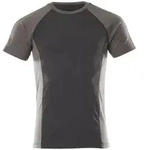 MASCOT Potsdam T-Shirt Schwarz / Dunkelanthrazit L - 50567-959-0918-L - Schwarz /