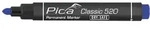 Pica Classic Permanent Marker 1-4mm, Rundspitze 10 St&uuml;ck - 520/41